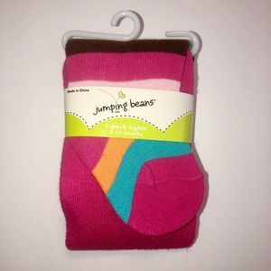 3-12 Months Heavyweight Tights Striped NEW